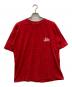 stussy（ステューシー）の古着「90sツアープリントTシャツ」｜レッド