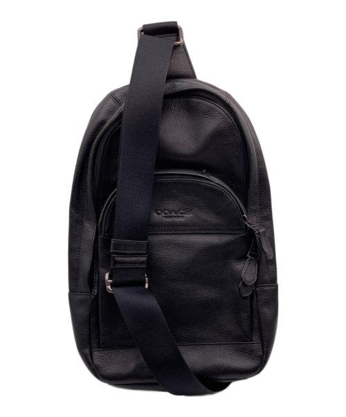 COACH（コーチ）COACH (コーチ) ヒューストン レザースリングバッグ ブラックの古着・服飾アイテム