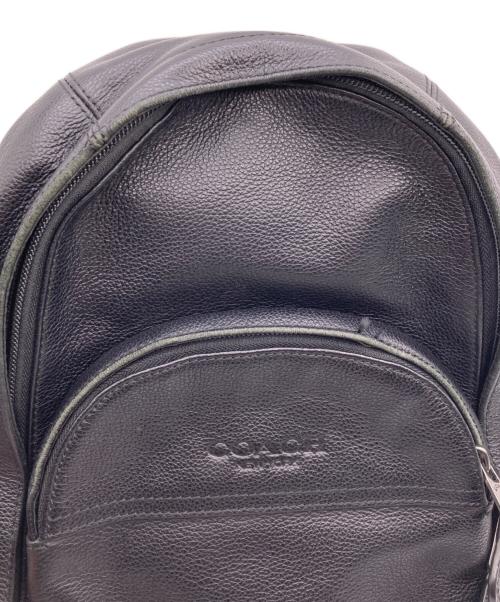 COACH（コーチ）COACH (コーチ) ヒューストン レザースリングバッグ ブラックの古着・服飾アイテム