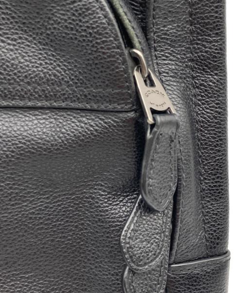 COACH（コーチ）COACH (コーチ) ヒューストン レザースリングバッグ ブラックの古着・服飾アイテム