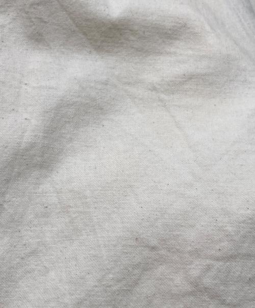 Yohji Yamamoto pour homme（ヨウジヤマモト プールオム）Yohji Yamamoto pour homme (ヨウジヤマモト プールオム) ウエスト紐ワイドテーパードパンツ アイボリー サイズ:3の古着・服飾アイテム