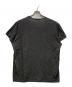 Yohji Yamamoto pour homme (ヨウジヤマモト プールオム) ストライプビッグTシャツ ブラック×ホワイト サイズ:3：12000円