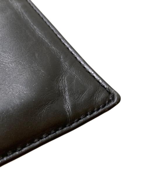 discord Yohji Yamamoto（ディスコード ヨウジヤマモト）discord Yohji Yamamoto (ディスコード ヨウジヤマモト) カウレザースマホショルダーポーチ ブラックの古着・服飾アイテム