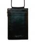 discord Yohji Yamamoto (ディスコード ヨウジヤマモト) カウレザースマホショルダーポーチ ブラック：8000円