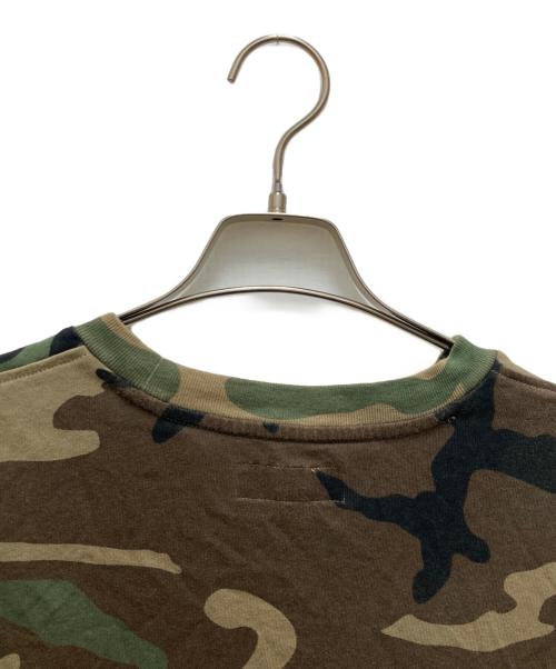 SUPREME（シュプリーム）Supreme (シュプリーム) Capital S S Top Woodland camoカモ フロントロゴTシャツ グリーン サイズ:Lの古着・服飾アイテム