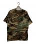 Supreme (シュプリーム) Capital S S Top Woodland camoカモ フロントロゴTシャツ グリーン サイズ:L：10000円