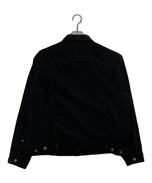 and*（アンド）and* (アンド) コーデュロイトラッカージャケット ブラック サイズ:3の古着・服飾アイテム