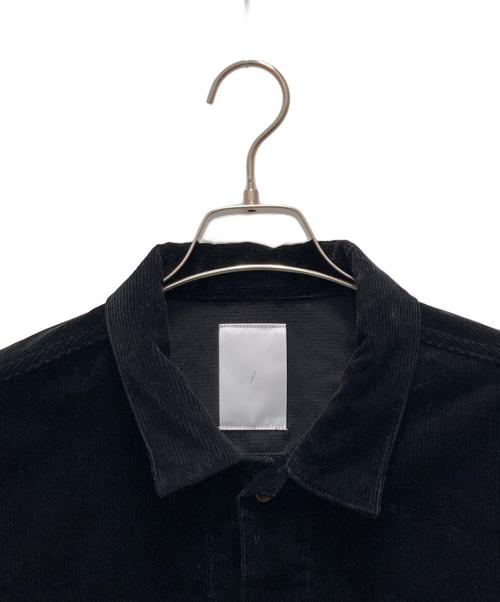 and*（アンド）and* (アンド) コーデュロイトラッカージャケット ブラック サイズ:3の古着・服飾アイテム