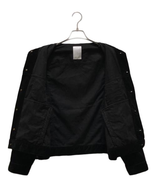 and*（アンド）and* (アンド) コーデュロイトラッカージャケット ブラック サイズ:3の古着・服飾アイテム