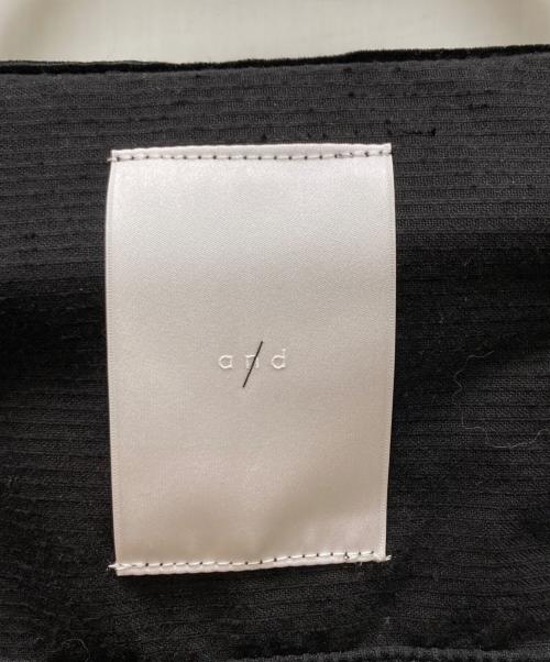 and*（アンド）and* (アンド) コーデュロイトラッカージャケット ブラック サイズ:3の古着・服飾アイテム