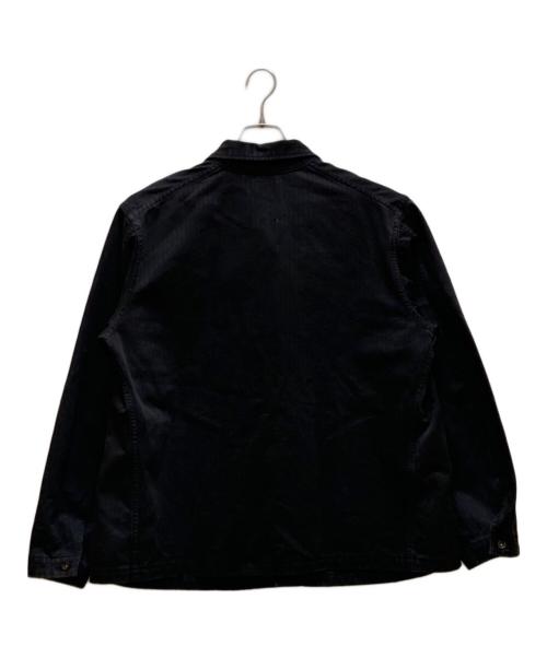 and*（アンド）and* (アンド) ヘリンボーンカバーオール ブラック サイズ:3の古着・服飾アイテム