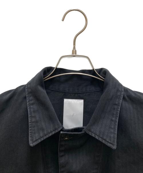 and*（アンド）and* (アンド) ヘリンボーンカバーオール ブラック サイズ:3の古着・服飾アイテム