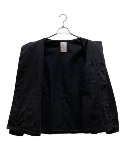 and*（アンド）and* (アンド) ヘリンボーンカバーオール ブラック サイズ:3の古着・服飾アイテム