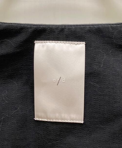 and*（アンド）and* (アンド) ヘリンボーンカバーオール ブラック サイズ:3の古着・服飾アイテム