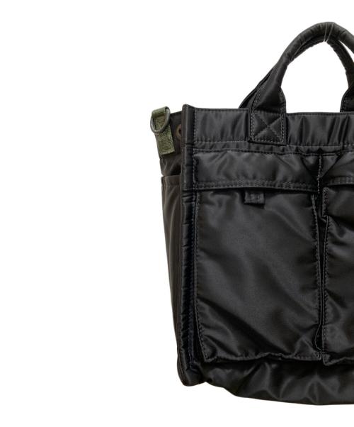 PORTER（ポーター）PORTER (ポーター) PXタンカー 2WAYトートバッグ S ブラックの古着・服飾アイテム