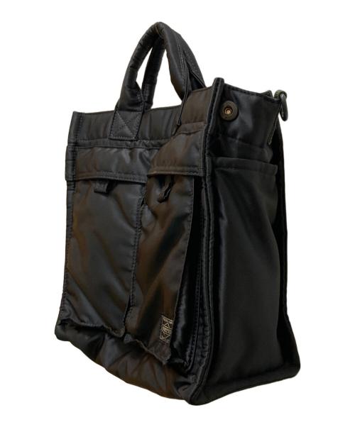 PORTER（ポーター）PORTER (ポーター) PXタンカー 2WAYトートバッグ S ブラックの古着・服飾アイテム