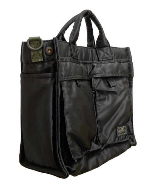 PORTER（ポーター）PORTER (ポーター) PXタンカー 2WAYトートバッグ S ブラックの古着・服飾アイテム
