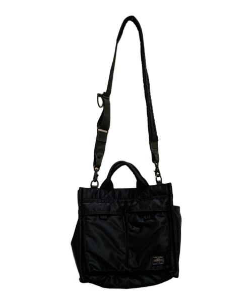 PORTER（ポーター）PORTER (ポーター) PXタンカー 2WAYトートバッグ S ブラックの古着・服飾アイテム