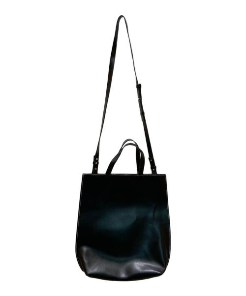 GANNI（ガニー）Ganni (ガニー) BANNER MEDIUM TOTE ブラックの古着・服飾アイテム
