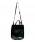 Ganni (ガニー) BANNER MEDIUM TOTE ブラック：7000円