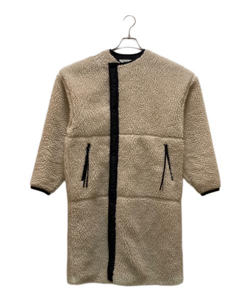 HYKE（ハイク）HYKE (ハイク) FAUX SHEARLING COAT ベージュ サイズ:１の古着・服飾アイテム
