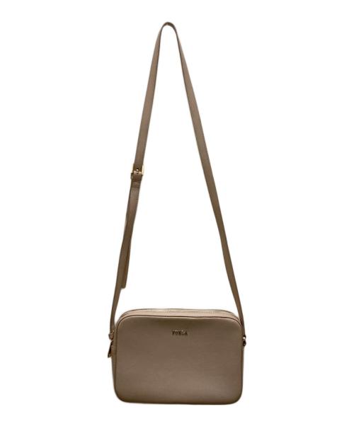 FURLA（フルラ）FURLA (フルラ) リリー クロスボディ ショルダーバッグ ベージュの古着・服飾アイテム