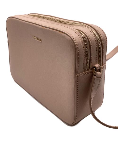 FURLA（フルラ）FURLA (フルラ) リリー クロスボディ ショルダーバッグ ベージュの古着・服飾アイテム