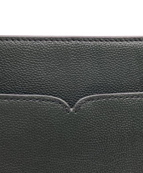 Kate Spade（ケイトスペード）Kate Spade (ケイトスペード) トゥージュール ミディアム サッチェル レザーハンドバッグ グリーンの古着・服飾アイテム