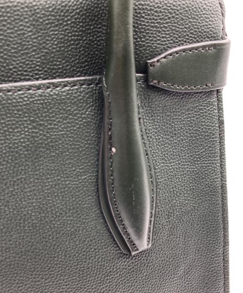 Kate Spade（ケイトスペード）Kate Spade (ケイトスペード) トゥージュール ミディアム サッチェル レザーハンドバッグ グリーンの古着・服飾アイテム