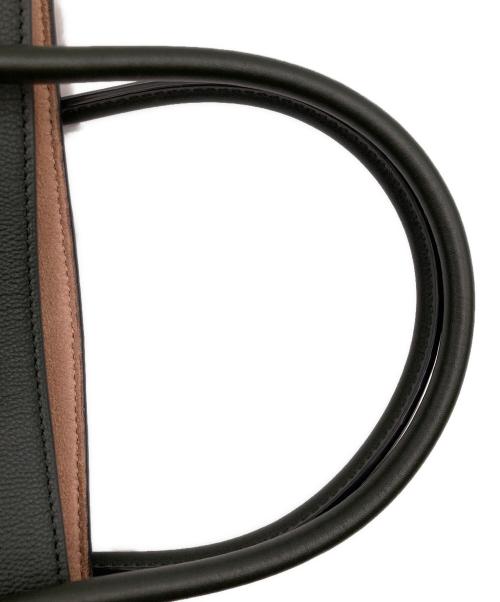 Kate Spade（ケイトスペード）Kate Spade (ケイトスペード) トゥージュール ミディアム サッチェル レザーハンドバッグ グリーンの古着・服飾アイテム