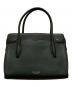 Kate Spade (ケイトスペード) トゥージュール ミディアム サッチェル レザーハンドバッグ グリーン：5000円