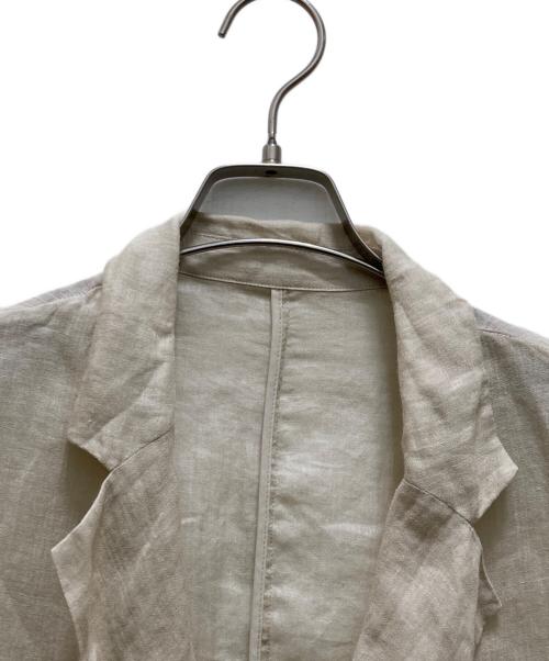 SLOBE IENA（スローブ イエナ）SLOBE IENA (スローブ イエナ) ラミージョーゼットジャケット ベージュ サイズ:不明の古着・服飾アイテム