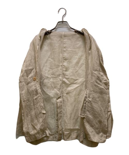 SLOBE IENA（スローブ イエナ）SLOBE IENA (スローブ イエナ) ラミージョーゼットジャケット ベージュ サイズ:不明の古着・服飾アイテム