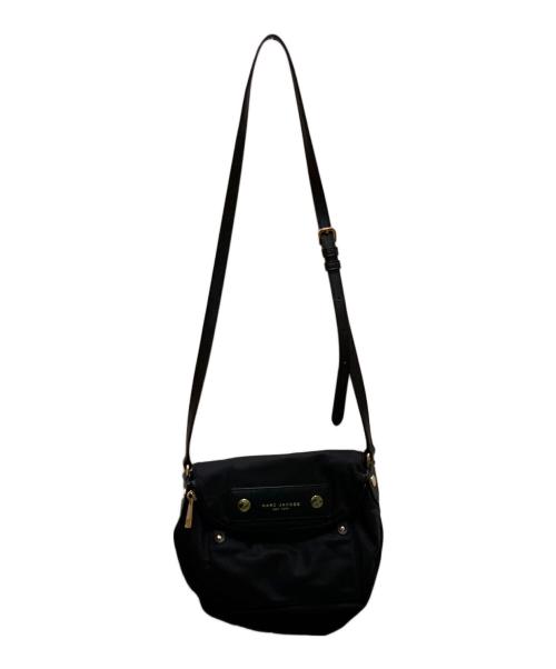 MARC JACOBS（マークジェイコブス）MARC JACOBS (マークジェイコブス) ナイロンショルダーバッグ ブラックの古着・服飾アイテム