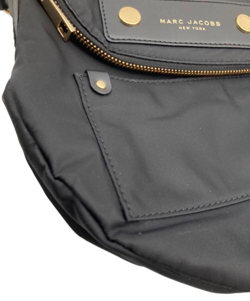 MARC JACOBS（マークジェイコブス）MARC JACOBS (マークジェイコブス) ナイロンショルダーバッグ ブラックの古着・服飾アイテム