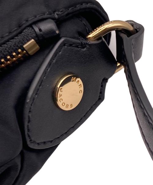 MARC JACOBS（マークジェイコブス）MARC JACOBS (マークジェイコブス) ナイロンショルダーバッグ ブラックの古着・服飾アイテム
