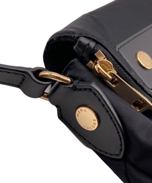 MARC JACOBS（マークジェイコブス）MARC JACOBS (マークジェイコブス) ナイロンショルダーバッグ ブラックの古着・服飾アイテム