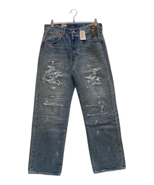 LEVI'S PReMIUM（リーバイス プレミアム）LEVI'S PReMIUM (リーバイス プレミアム) BEAMS (ビームス) 別注リミテッド エディション ゴーマルイチ ルーズ クラッシュ アンド リペア デニム インディゴ サイズ:ｗ３２×ｌ３２ 未使用品の古着・服飾アイテム