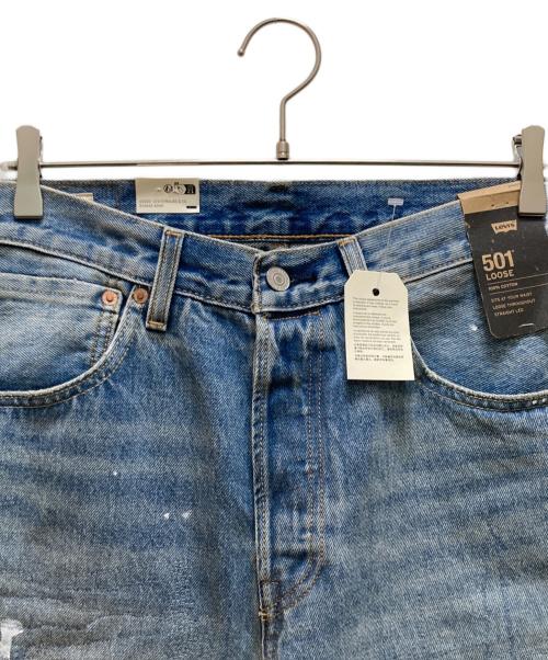 LEVI'S PReMIUM（リーバイス プレミアム）LEVI'S PReMIUM (リーバイス プレミアム) BEAMS (ビームス) 別注リミテッド エディション ゴーマルイチ ルーズ クラッシュ アンド リペア デニム インディゴ サイズ:ｗ３２×ｌ３２ 未使用品の古着・服飾アイテム