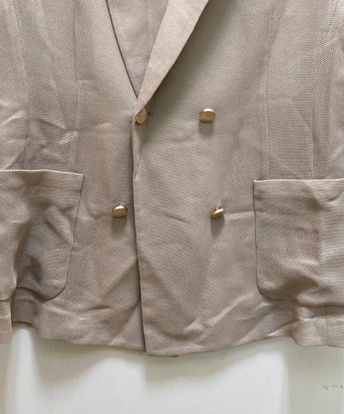 COLLAGE（コラージュ）COLLAGE (コラージュ) メッシュダブルジャケット ベージュ サイズ:ＦＲＥＥの古着・服飾アイテム