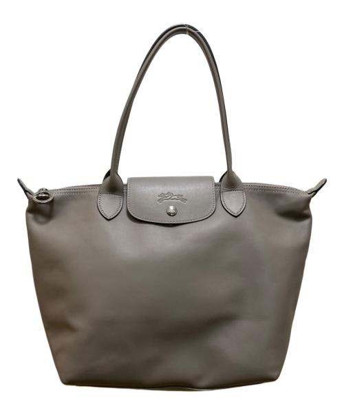 LONGCHAMP（ロンシャン）LONGCHAMP (ロンシャン) LE PLIAGE EXTRA ショッピングバッグM グレーの古着・服飾アイテム