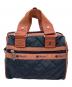 LeSportsac（レスポートサック）の古着「MINI SATCHEL BAG」｜カーキ