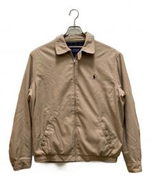 POLO RALPH LAUREN（ポロ・ラルフローレン）の古着「スイングトップ」｜ベージュ