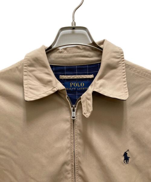 POLO RALPH LAUREN（ポロ・ラルフローレン）POLO RALPH LAUREN (ポロ・ラルフローレン) スイングトップ ベージュ サイズ:Mの古着・服飾アイテム
