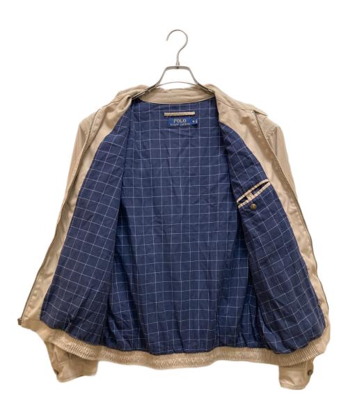 POLO RALPH LAUREN（ポロ・ラルフローレン）POLO RALPH LAUREN (ポロ・ラルフローレン) スイングトップ ベージュ サイズ:Mの古着・服飾アイテム