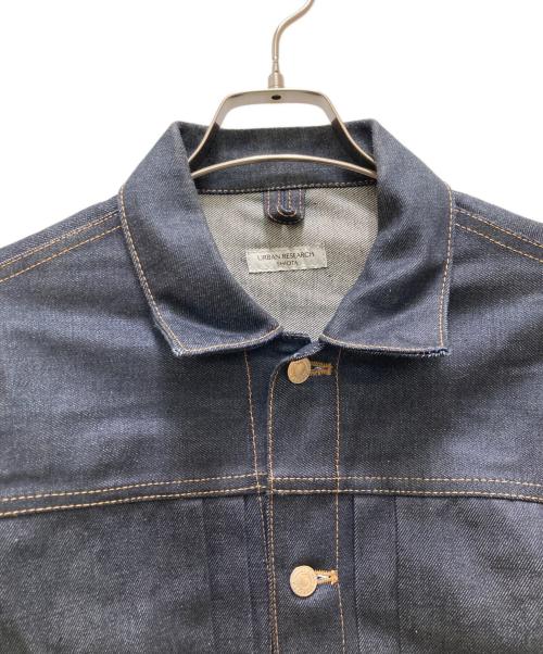 URBAN RESEARCH（アーバンリサーチ）URBAN RESEARCH (アーバンリサーチ) SHIOTA (シオタ) スーピマDENIM JACKET インディゴ サイズ:Ｍの古着・服飾アイテム