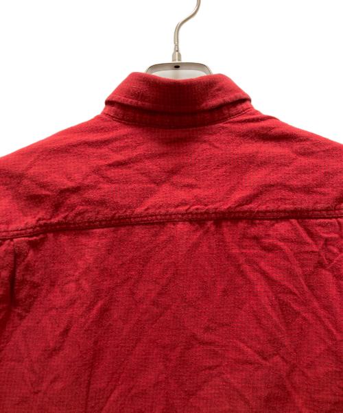 C.C. Filson（フィルソン）C.C. Filson (フィルソン) シャモアワークシャツ レッド サイズ:Ｍの古着・服飾アイテム