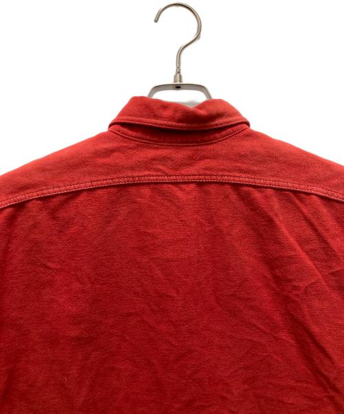 Joe McCOY（ジョーマッコイ）Joe McCOY (ジョーマッコイ) シャモアワークシャツ レッド サイズ:１６の古着・服飾アイテム