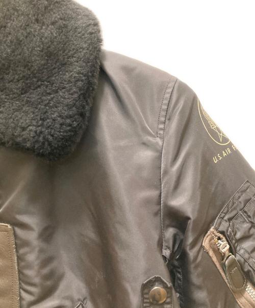 BUZZ RICKSON'S（バズリクソンズ）BUZZ RICKSON'S (バズリクソンズ) B-15C フライトジャケット ブラック サイズ:３６の古着・服飾アイテム
