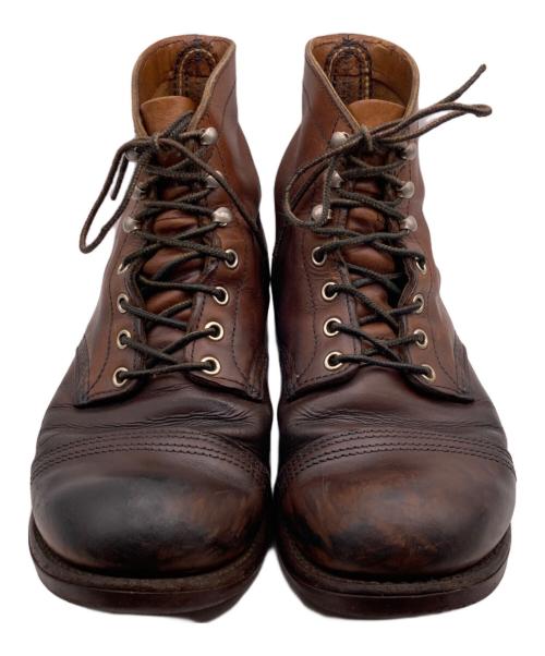 RED WING（レッドウィング）RED WING (レッドウィング) アイアンレンジャー レースアップブーツ ブラウン サイズ:２６．５の古着・服飾アイテム